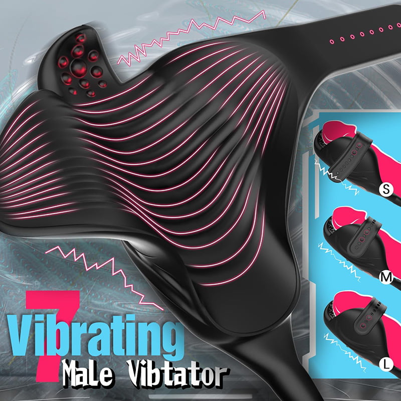 Arthur - Stimulateur de gland à mouvements de va-et-vient et à vibrations pour une stimulation intense du pénis et de l'anus