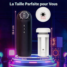 Charger l'image dans la galerie, Masturbateur électrique avec chauffage : 10 modes de vibration, 4 modes de succion et 4 modes de poussée, pompe à pénis pour homme, jouet sexuel vaginal, fellation, vagin artificiel, gros masturbateurs