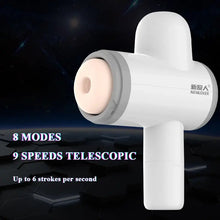 Charger l'image dans la galerie, Masturbateur masculin automatique portable avec 8 modes 9 vitesses fonction de succion télescopique