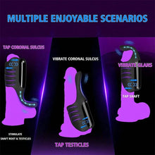 Charger l'image dans la galerie, 3 moteurs, 5 modes de tapotement, 10 modes de vibration, Penis Training Massager Silicone Sex toys pour hommes Vibromasseurs Jouets sexuels pour la masturbation des hommes