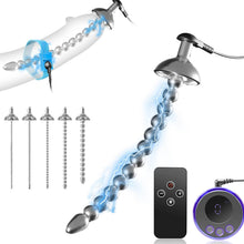Charger l'image dans la galerie, Kit de dilatateur urétral électrique avec anneau pénien et sonde de stimulation, 8 modes