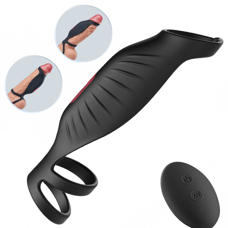 【Nouveaux produits】Anneau pénien à haute efficacité par vibration à 9 fréquences