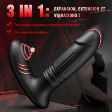 Charger l'image dans la galerie, Nouveau : Masseur prostatique 3-en-1 pour un entraînement intense. Entraînement du sphincter anal.