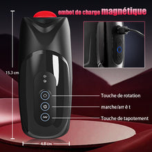 Charger l'image dans la galerie, 10 Tapotement &amp; Vibration 10 Rotation Entraîneur Masturbateur De Tornade
