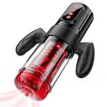 Charger l'image dans la galerie, Terminator - Sexe oral x vaginal ! 9 rotations télescopiques+9 succions Masturbateur masculi