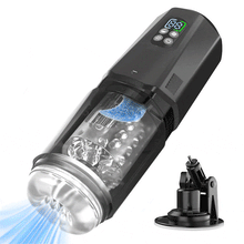 Charger l'image dans la galerie, GripMax – Masturbateur mains libres pour hommes avec support à ventouse