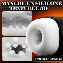 Charger l'image dans la galerie, Sophia – 8 Modes de Vibration 8 Modes d'Aspiration Manchon Réaliste 3D Masturbateur Masculin Automatique