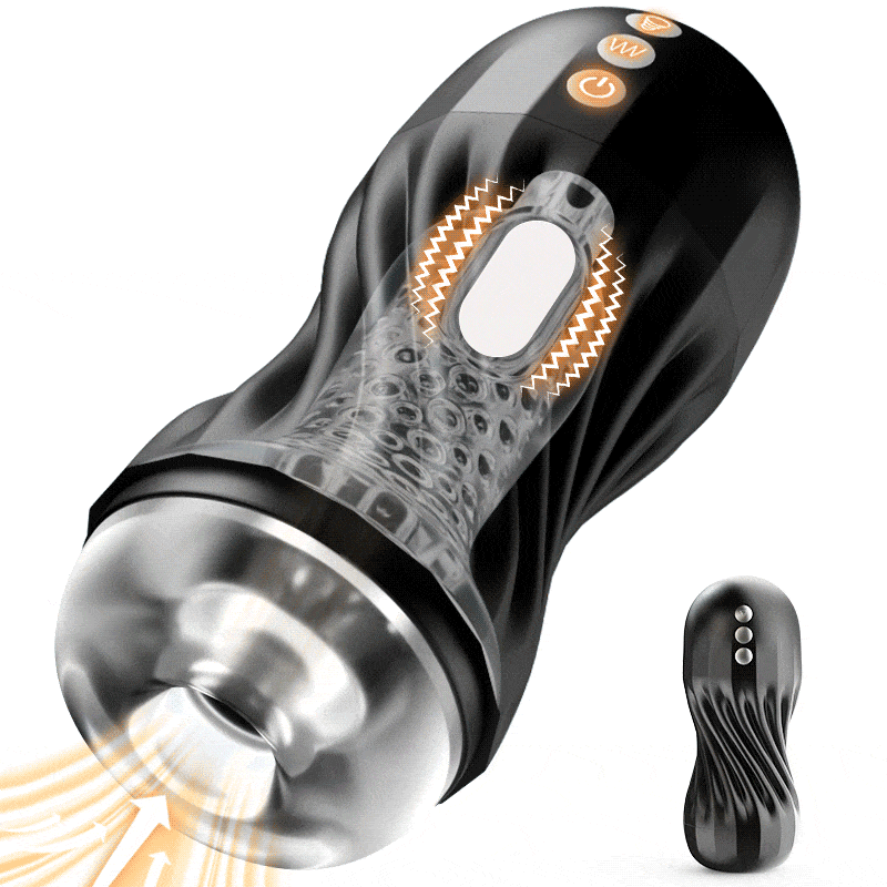 Gasvortex - Modes de succion et de vibration à 7 fréquences, coque rotative et torsadable, masturbateur masculin