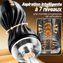Charger l'image dans la galerie, Gasvortex - Modes de succion et de vibration à 7 fréquences, coque rotative et torsadable, masturbateur masculin