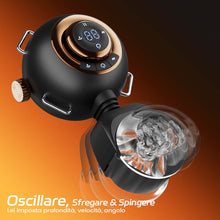Charger l'image dans la galerie, Hazel - Masturbateur Masculin Strap-On à la Taille Mains Libres avec 9 Vibrations, Balancement et P