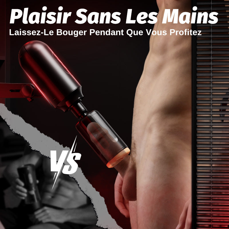 ThrustMax Masturbateur Automatique Mains Libres avec Support