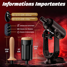 Charger l'image dans la galerie, ThrustMax Masturbateur Automatique Mains Libres avec Support