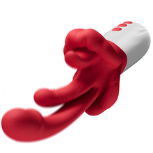 Charger l'image dans la galerie, nouveau vibromasseur 4 en 1 amélioré avec léchage de langue, mouvements oscillants, chauffage et stimulation du