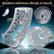 Charger l'image dans la galerie, Vortex Male Stroker - 4 niveaux d’aspiration puissants, mode boost à un bouton, facile à nettoyer avec lubrifiant offert
