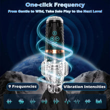 Charger l'image dans la galerie, Automatic Masturbator Penis Trainer Vibrator Stroker with 10 Powerful Vibrating Modes