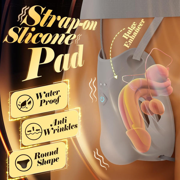 Cage pénienne portable, ceinture de chasteté BDSM, appareil d'entraînement pour testicules avec 9 modes et contrôle via application