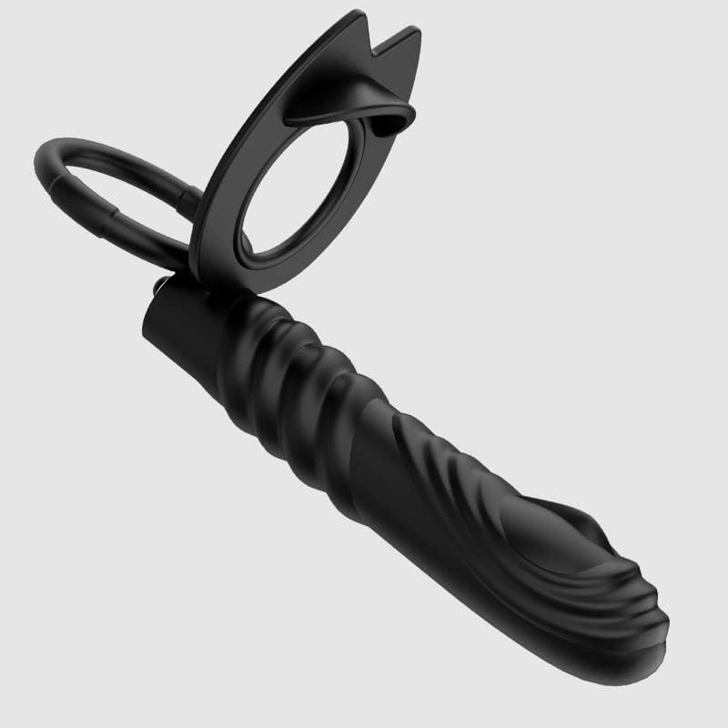 Double Penetrateur Couple Ṥexťờyse Couple Plḁiśir Anneau Vibrant Homme ＰéNIS Pour Couple Stimulateur Femme Ｃlitờridièn Masculin Silen KVD10