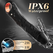 Charger l'image dans la galerie, Vibromasseur anal 2 en 1, gode, masseur de prostate et plug anal avec 10 modes de vibration