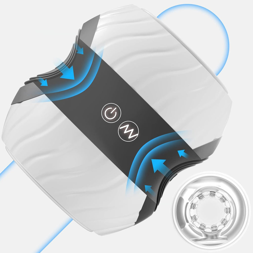 Masturbateurs Masculins, Vibrateur Pénis avec 2 Moteurs 10 Vibrations et Fonction de Massage par Pression Vaginette, Masturbâteur Homme Mains Libres, Sextoyse Homme Sexmasturbâteur