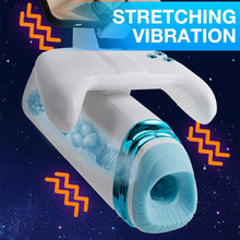 Charger l'image dans la galerie, Masturbateurs Masculin, Masturbâteur Homme Mains Libres avec 10 modes de vibrations télescopiques, Masturbateur Automatique Sextoys Homme Orale Erotique