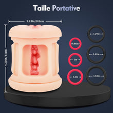 Charger l'image dans la galerie, Sex Toys Masturbateurs Masculins Vibrants - Masturbeuse Homme Realiste Sextoyse pour Homme Sex avec Extrémité Ouverte et 9 Modes Forts Vibrateurs Pénis Masturbateur Automatique Sex Toyspour pour Homme
