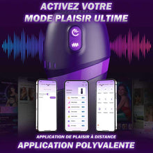 Charger l'image dans la galerie, Masturbateurs Masculins Sex Toýs Homme Vaginette Ultra Réaliste avec 9 Modes vibration Et Succion Masturbâteur Homme Mains Libres Sex Toys APP Control Vibration 3D Silicone Sextoyse Sextoy homme