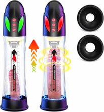 Charger l'image dans la galerie, Pompe à Pénis Sex Toýs Homme - Pompe d'agrandissement du Pénis avec 4 Pression et 4 Modes D'aspiration,Pompe à Pénis Électrique Masturbateurs Masculins Sex Toys pour Hommes Pompe a Pénis pour Homme