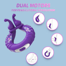 Charger l'image dans la galerie, Anneau Homme Sextoyse Couple Plaisir, Anneau Vibrant Pénis Clitoridienne avec 10 Modes de Vibration, Anneaux de Pénis Sextoyse Homme Sex, Anneau Penien Sex Toyspour Pour Homme
