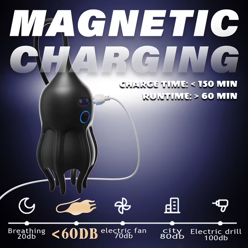 Vibromasseur électrique pour le pénis avec stimulateur de gland, sonde urétrale et 10 modes de vibration