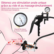 Charger l'image dans la galerie, Plug anal dilatateur avec pompe à vide, dilatateur anal, stimulateur anal et vaginal, plug anal dilatateur
