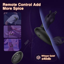 Charger l'image dans la galerie, Prostate Massager Anal Toys, BEISAR Butt Plug Male Sex Toys for Men Sex Toy Anal Plug Adult Toys with 9 Tension Shock Flapping Thrusting Vibrating Cock Ring Anal Vibrator Dildo for Men S&amp;M Paddles