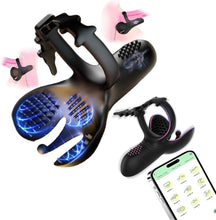 Charger l'image dans la galerie, Anneaux vibrants pour pénis en silicone extrême, anneaux vibrants avec testicules, anneaux vibrants pour hommes avec 10 modes de vibration, jouets sexuels pour la stimulation masculine