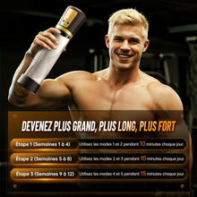 Charger l'image dans la galerie, Pompes à Pénis Masturbateur Sex Toýs Homme - Masturbâteur Homme Mains Libres avec 5 Succions et 6 Anneaux Péniens, Pompe a Penisse Électrique pour Agrandir son Pénis Masturbateurs Masculins Sex Toys