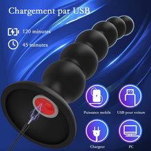 Charger l'image dans la galerie, Plug Anal Sex Toýs Couple Vibromasseurs Sex, Sex Toys Anals Extenseur Plug Gode avec 9 Modes de Vibration et Contrôle des APP pour Hommes, Femmes, Couples, Sextoyse Vibromasseur Stimulateur Prostate