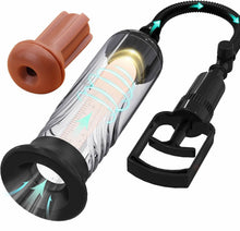 Charger l'image dans la galerie, Améliorée Pompes à Pénis Sex Toys pour Homme - Pompe a Penisse Masturbeuse Homme avec Vaginette Silicone Pompe a Penis pour L'agrandissement du Pénis Sextoyse Homme Sex Toyspour pour Couple Plaisir