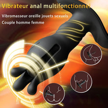 Charger l'image dans la galerie, Vibromasseur anal pour hommes stimulation de la prostate vibromasseur anal pour hommes sextoy avec fonction de choc de tension masseur anal pour hommes dilatateur anal