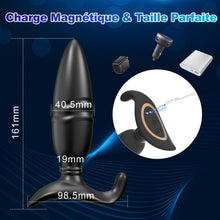 Charger l'image dans la galerie, Plug Anus Vibromasseurs Sex Toys - Masseurs de Prostate Vibrant Sex Toýs Couple Homme, Vibrateur Anal Télécommandé Gode Homme pour Gay Sextoyse Couple Plaisir Homme Sex avec 9 Poussée &amp; Vibration