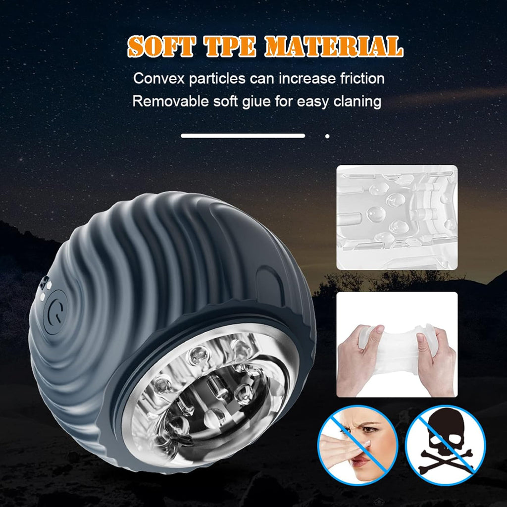 Sumeber auto électrique masturbation ouverte pénis formation vibromasseur, 10 modes de vibration coupe masculine, blowbob Pocket pussy stimulateur masturbation masculine