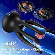 Charger l'image dans la galerie, Masturbation pour hommes Vibromasseur pour pénis Stimulation du gland, 10 modes de jouets sexuels pour les couples d'hommes Masturbateurs extrêmes, vibromasseur pour gland Jouets sexuels pour hommes Solo Vibromasseurs de poche Muschi