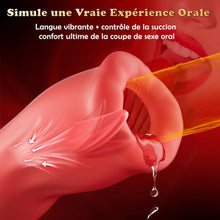 Charger l'image dans la galerie, Sex Toýs Homme Masturbateur Homme - Sextoy Masturbâteur Masculins Mains Libres, Vibro Vaginette Branleur Toys mit 9 Modes de Vibration &amp; 3 Modes de Succion Va et Vient, Suceur de Pénis Jouet Adulte