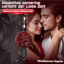 Charger l'image dans la galerie, Plug Anal Vibrant Vibromasseur Sex toýs Homme Masseurs de Prostate Sextoy Homme Sex avec Anneau Pénien Sex Toys Anals Gode Sextoyse Couple Plaisir 9 Mode Télescopique