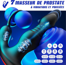 Charger l'image dans la galerie, Sex Toys Anals Vibromasseurs, 3 EN 1 Masseurs de Prostate Vibrant Plug Anal Sextoy Homme Sex Stimulateur Gode Sex Toys avec Anneau Vibrant, AI-Chat APP Télécommandé Sex Toýs Jouet Sexualité Couple