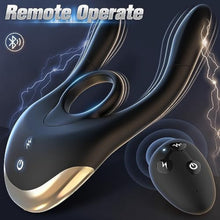Charger l'image dans la galerie, Anneau Vibrant Pénis avec Modes de Vibration,Penisse Silicone Sex Toyspour pour Couple Jouet Sexuelle Adulte Cockrîng Homme Anneau Pénis Pénien Sextoye Anneaux debutante