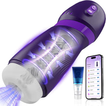 Charger l'image dans la galerie, Masturbateurs Masculins Sex Toýs Homme Vaginette Ultra Réaliste avec 9 Modes vibration Et Succion Masturbâteur Homme Mains Libres Sex Toys APP Control Vibration 3D Silicone Sextoyse Sextoy homme