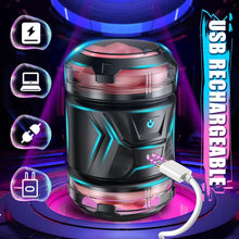 Charger l'image dans la galerie, Masturbation pour hommes - Masturbateur, simulateur réaliste de fellation vaginale, sextoy pour hommes, vagin artificiel de poche, 10 modes de vibration