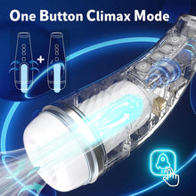 Charger l'image dans la galerie, Appareil Masturbateur Cup, Stimulateur Masculin avec Succion Automatique, 10 vibrations et 7 modes d'aspiration, Jouet Sexuel en Silicone pour la Stimulation du Pénis Oral, Sex Toys pour Hommes