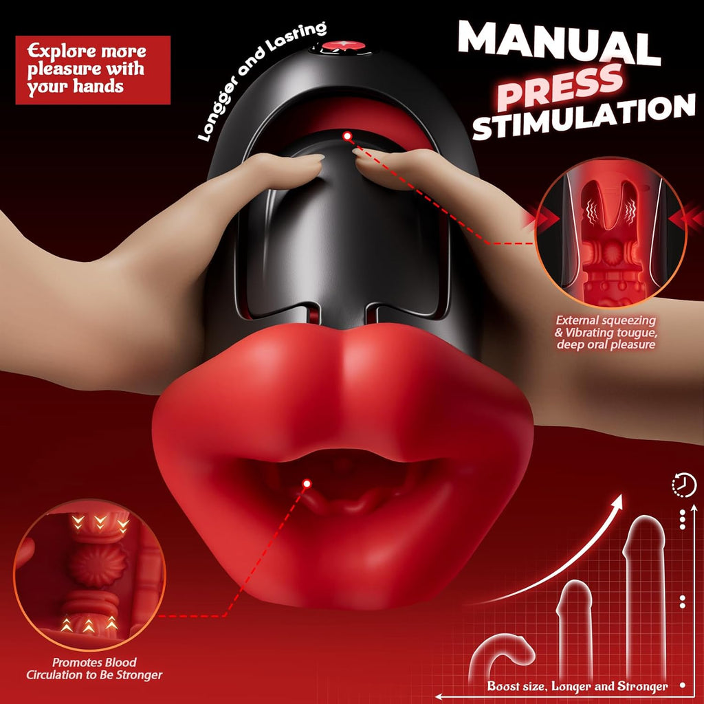 Sextoyse Homme Sexmasturbâteur, Contrôle de APP Masturbateur Vaginette ultra Réaliste pour Homme, Masturbateurs Masculins Sextoy avec 10 Vibrations Sex Toys