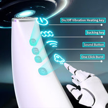 Charger l'image dans la galerie, Appareil Masturbateur Cup, Stimulateur Masculin avec Succion Automatique, 10 vibrations et 7 modes d'aspiration, Jouet Sexuel en Silicone pour la Stimulation du Pénis Oral, Sex Toys pour Hommes