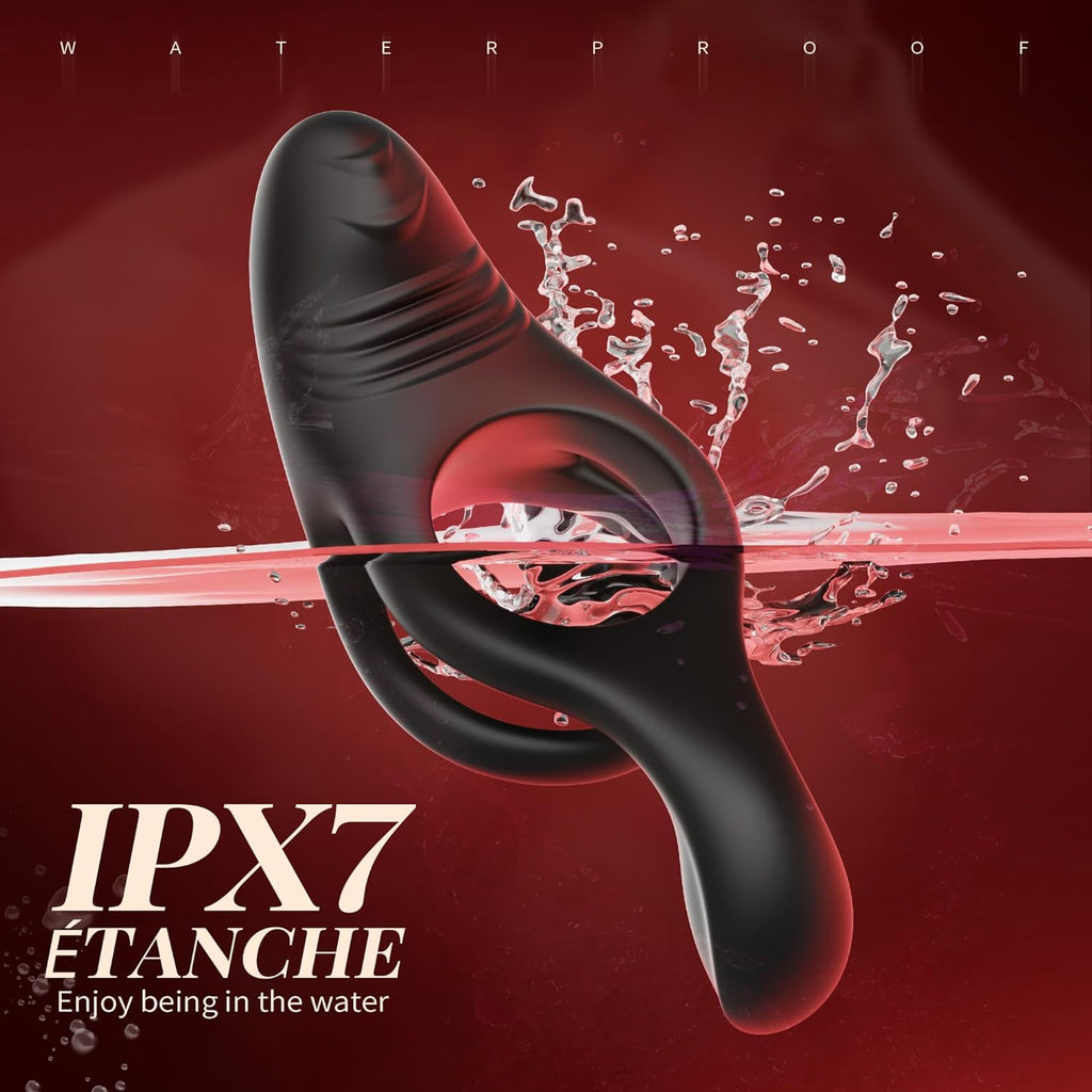 Sex Toys Anneau Penien - Anneau Homme Sex Toýs Couple Homme, Anneau Vibrant Pénis Clitoridienne Sextoyse Couple Plaisir 10 Modes Vibration, Anneaux de Pénis Sextoyse Homme Sex Jouet Sexualité Couple