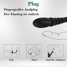 Charger l'image dans la galerie, Anneaux de pénis vibrant stimulation de la prostate, 10 modes de vibration et deux moteurs puissants, En silicone innovant avec un design ajustable